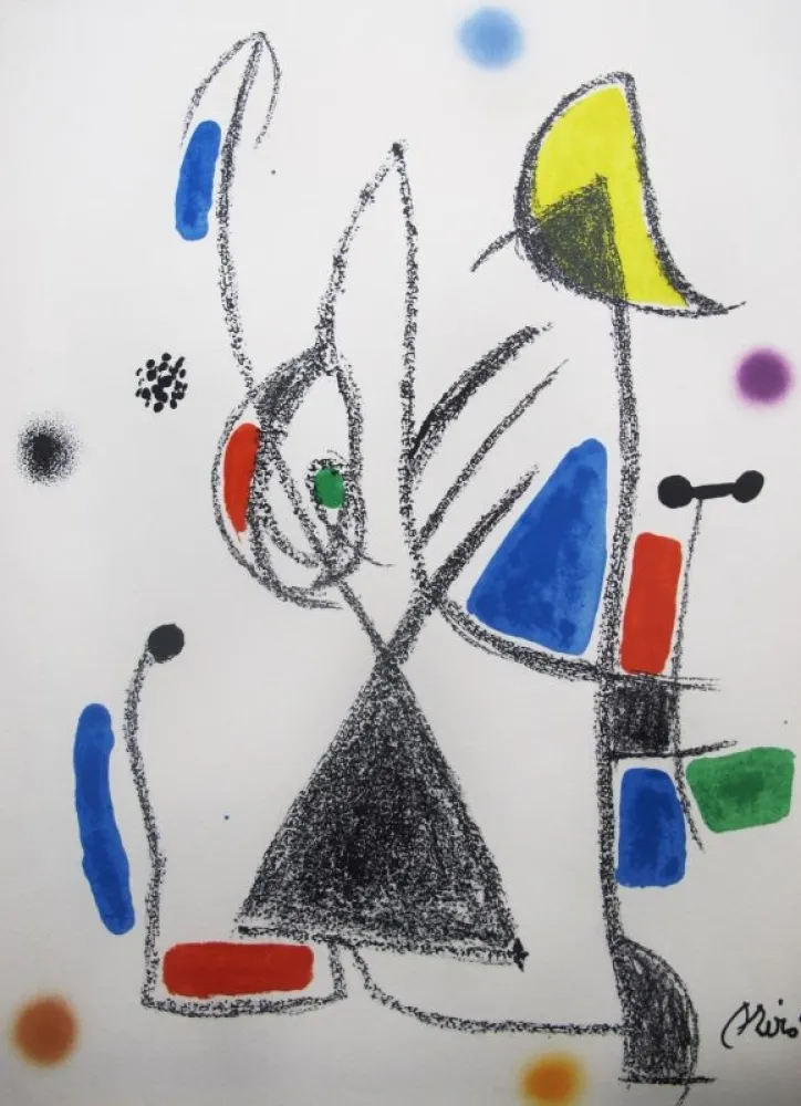 Lithografie Miró - Maravillas con variaciones acrósticas en el jardín de Miró - 16
