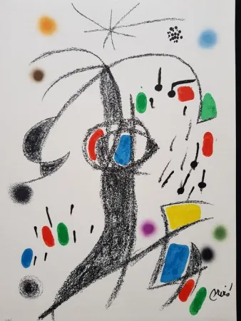 Lithografie Miró - Maravillas con variaciones acrósticas en el jardín de Miró - 19