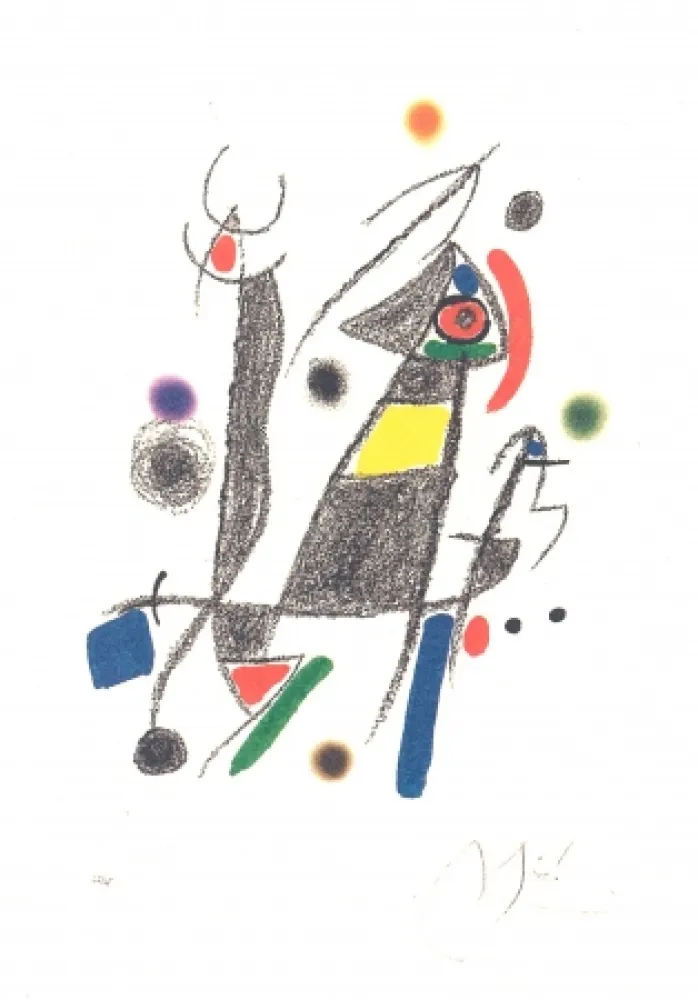 Lithografie Miró - Maravillas Con Variaciones Acrósticas En El Jardín De Miró