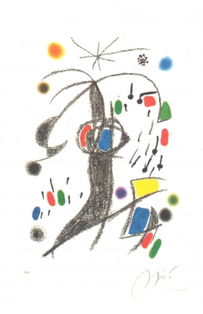 Lithografie Miró - Maravillas Con Variaciones Acrósticas En El Jardín De Miró