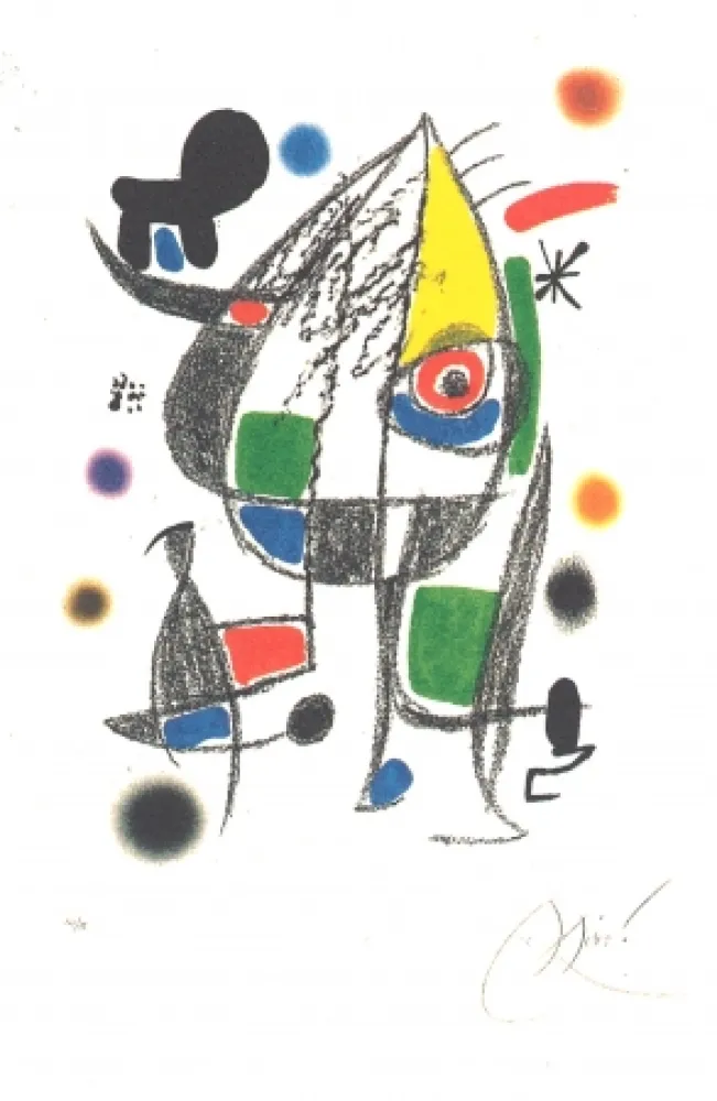 Lithografie Miró - Maravillas Con Variaciones Acrósticas En El Jardín De Miró