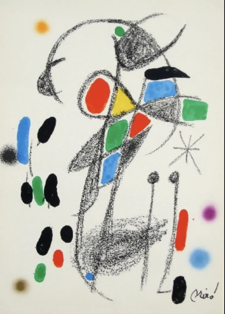 Lithografie Miró - Maravillas con variacones acrosticas 19