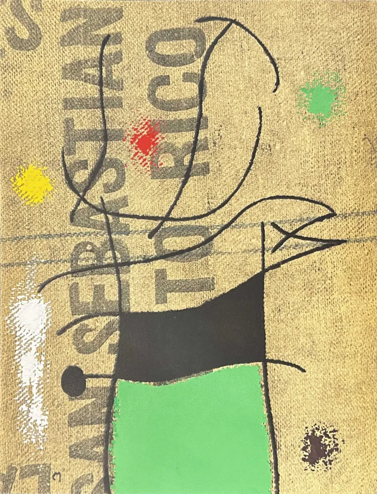 Lithografie Miró - Miro 1959-1960 