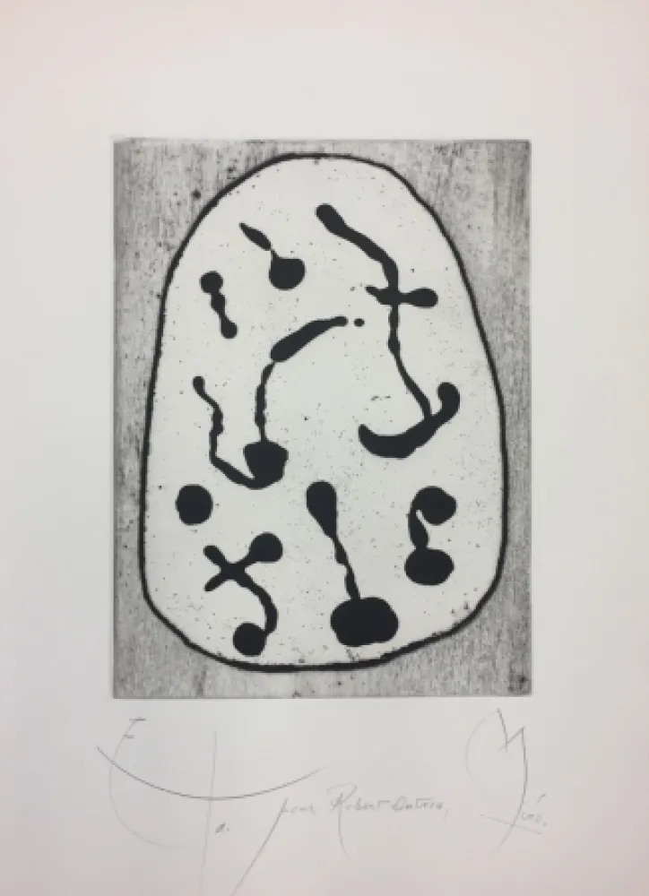 Ets En Aquatint Miró - Miro 1959-1961