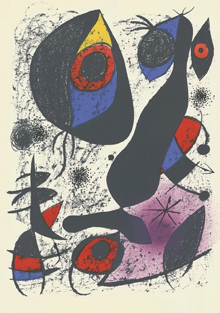 Lithografie Miró - Miró à l'encre
