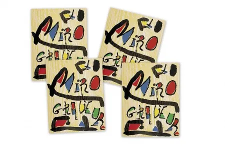 Geïllustreerd Boek Miró - MIRÓ GRABADOR - 4 VOL. (1928 - 1983) Catalogue raisonné engravings of Joan Miró