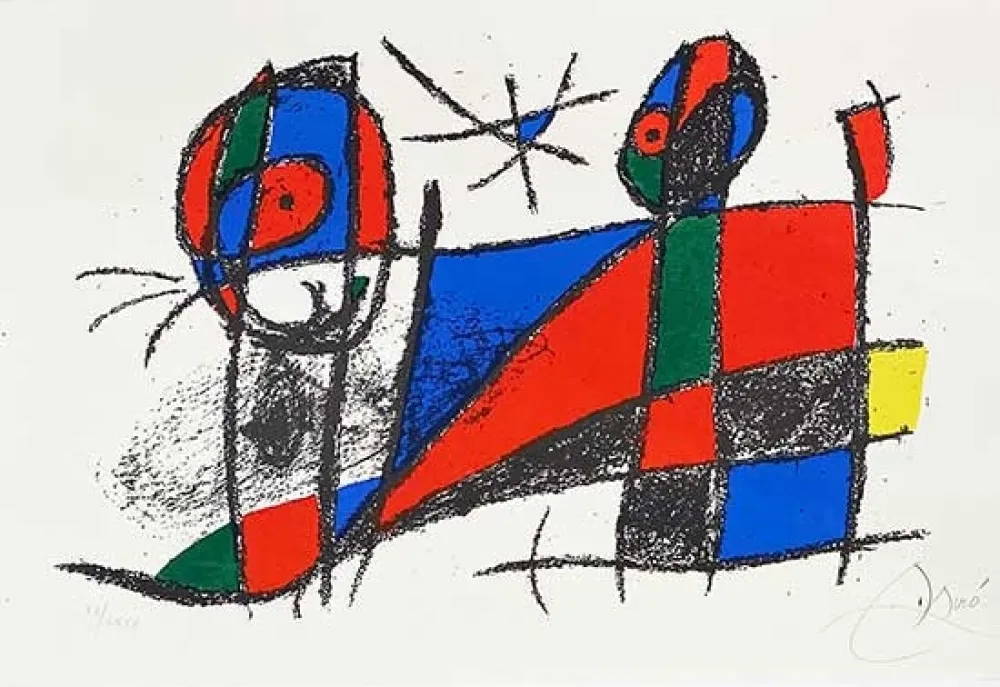 Lithografie Miró - Miro lithographe