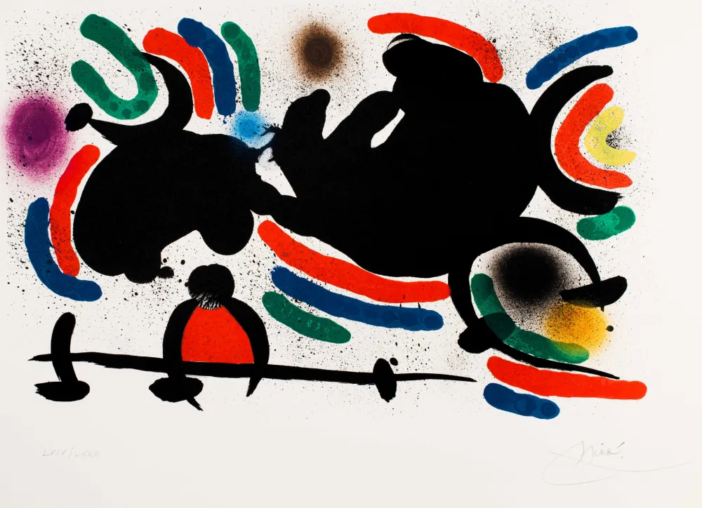 Geen Techniek Miró -  Miró lithographe I (Maeght 860)