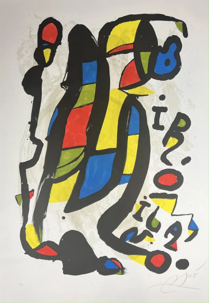 Lithografie Miró - Miró Milano