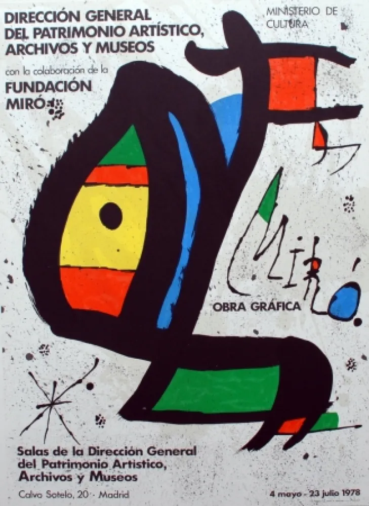 Lithografie Miró - Miró obra gráfica