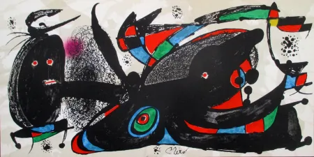 Lithografie Miró - Miro Sculpteur Anglais