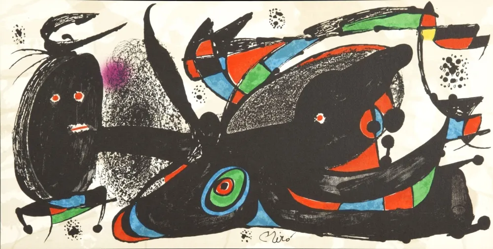 Lithografie Miró - Miro sculpteur, Angleterre