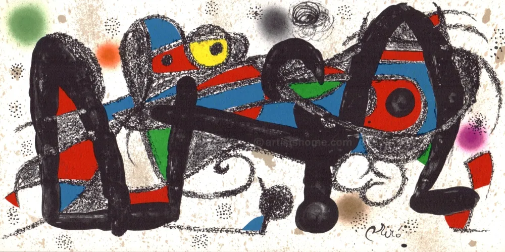 Lithografie Miró - Miro Sculpteur, Portugal