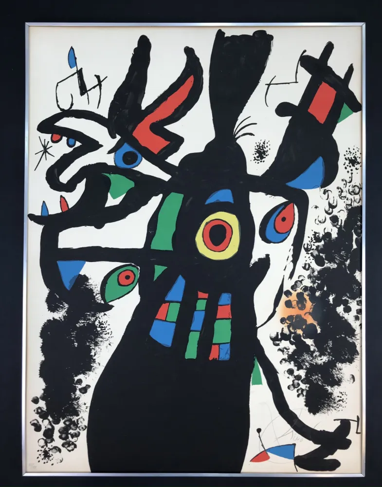 Lithografie Miró -  Montroig 3