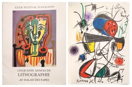 Geïllustreerd Boek Miró - Mourlot Cinquante années de lithographie Litho Joan MIRO  