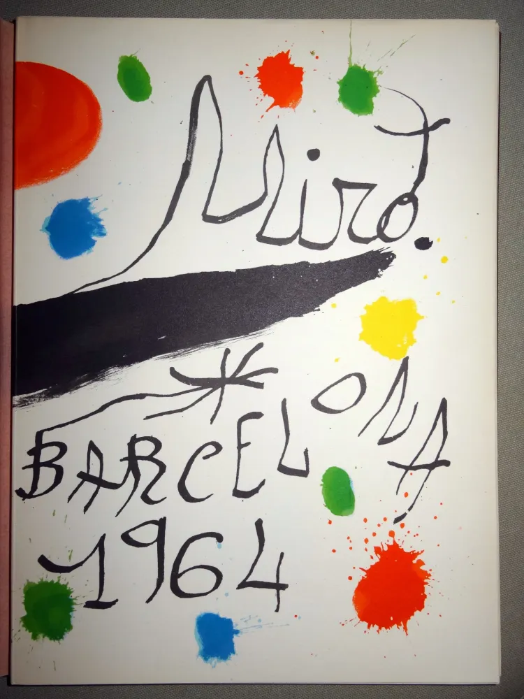 Geïllustreerd Boek Miró - Obra Inèdita recent
