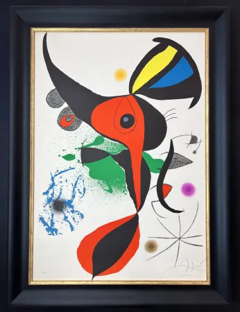 Lithografie Miró - Oda à Joan Miró ( Maeght 904 )