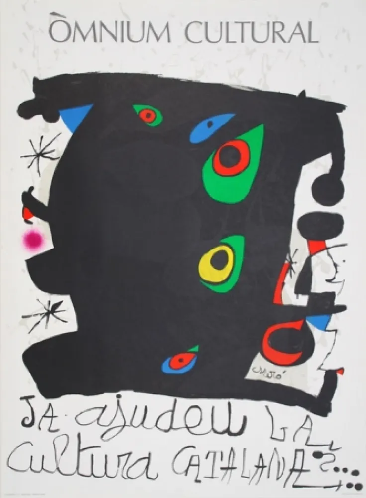 Lithografie Miró - Omnium cultural