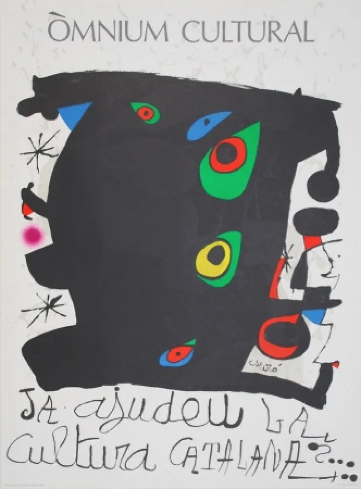 Lithografie Miró - Omnium cultural