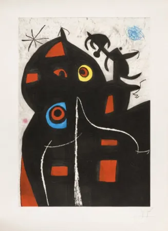 Ets En Aquatint Miró - Pantagruel