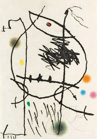 Ets En Aquatint Miró - Passage de l’Égyptienne 4