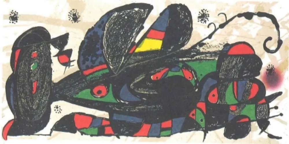 Lithografie Miró - Persia