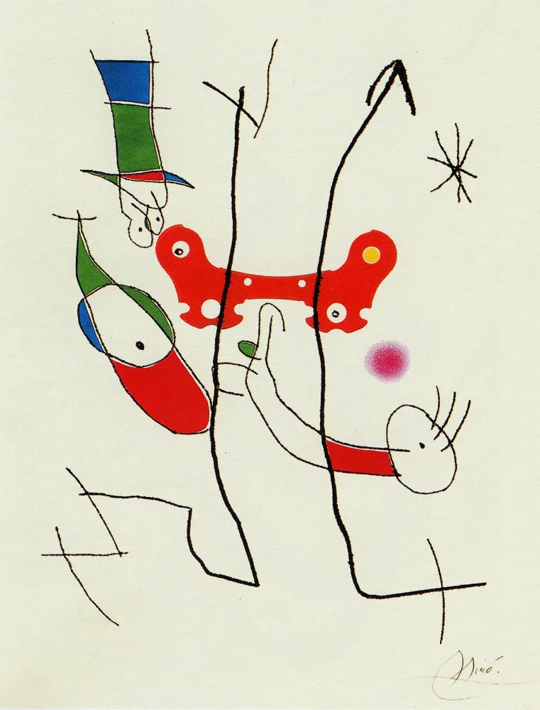 Gravure Miró - Plus beau cadeau 
