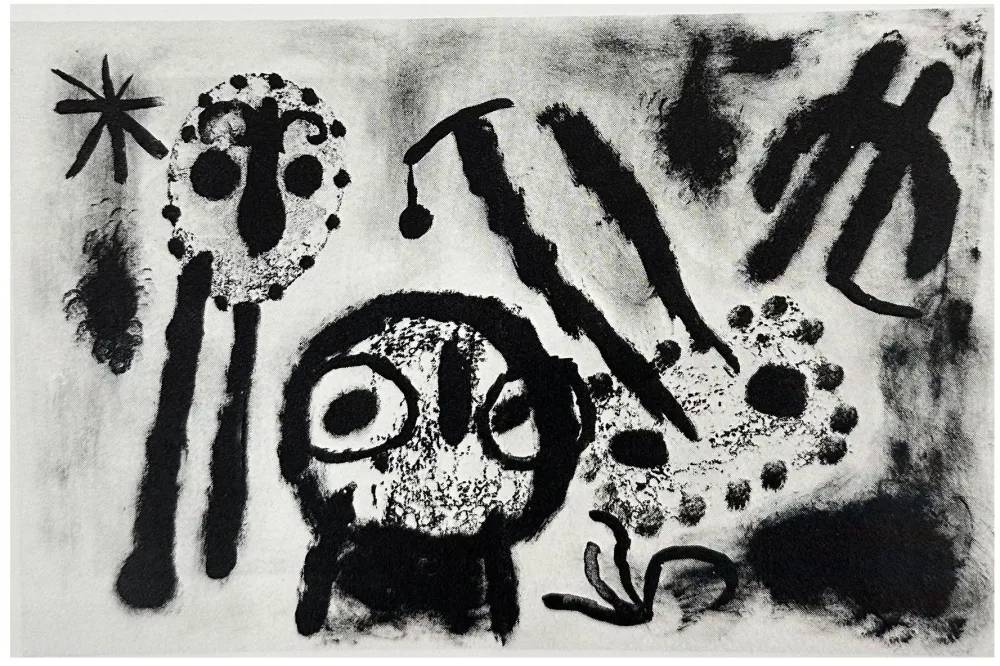 Lithografie Miró - Recent Paintings. New York: Pierre Matisse Gallery