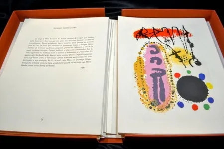 Geïllustreerd Boek Miró - René CHAR - Le monde de l'art n'est pas le monde du pardon,1974-Illustre par Picasso, Miro, Brauner, Giacometti...