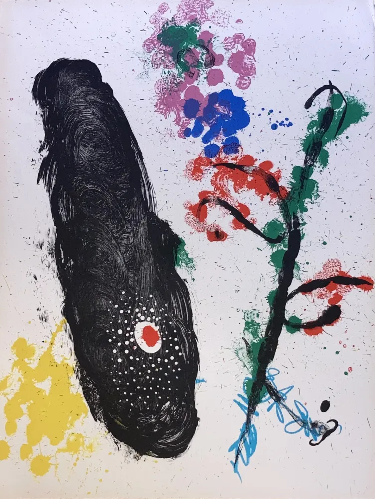 Lithografie Miró - Sans titre