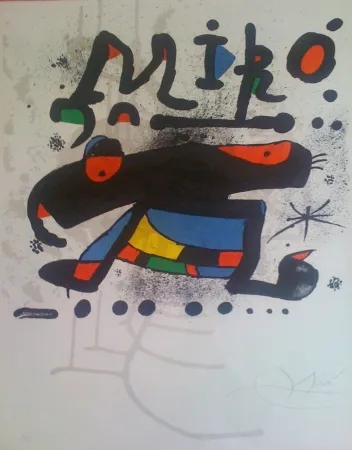Lithografie Miró - Sans titre