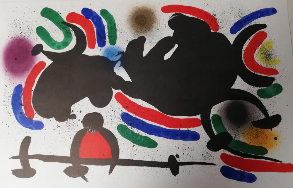 Lithografie Miró - Sans titre