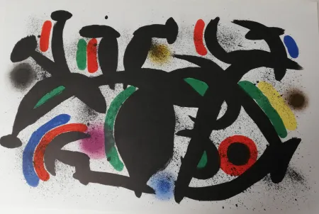 Lithografie Miró - Sans titre