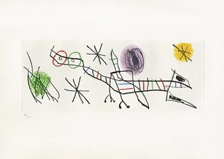 Ets En Aquatint Miró - Sheet 2 from 