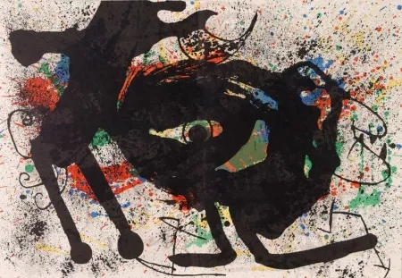 Lithografie Miró - Sobreteixims