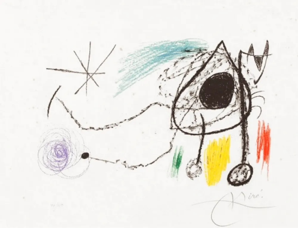 Lithografie Miró - Sobreteixims i escultures (Textiles and Sculptures), 1972