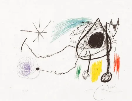 Lithografie Miró - Sobreteixims i escultures (Textiles and Sculptures), 1972