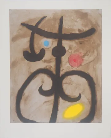 Lithografie Miró - Soeurs jumelles