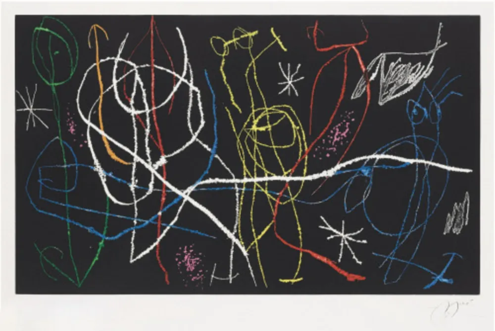 Gravure Miró - Sunday Guest III (L'Invitée du Dimanche)