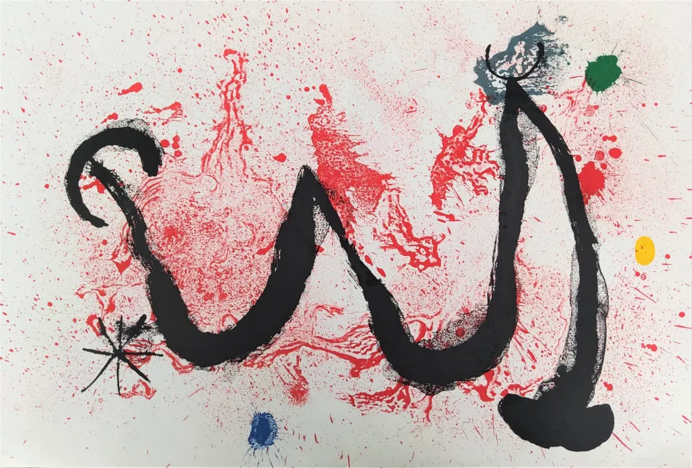 Lithografie Miró - The Fire Dance