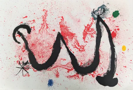 Lithografie Miró - The Fire Dance
