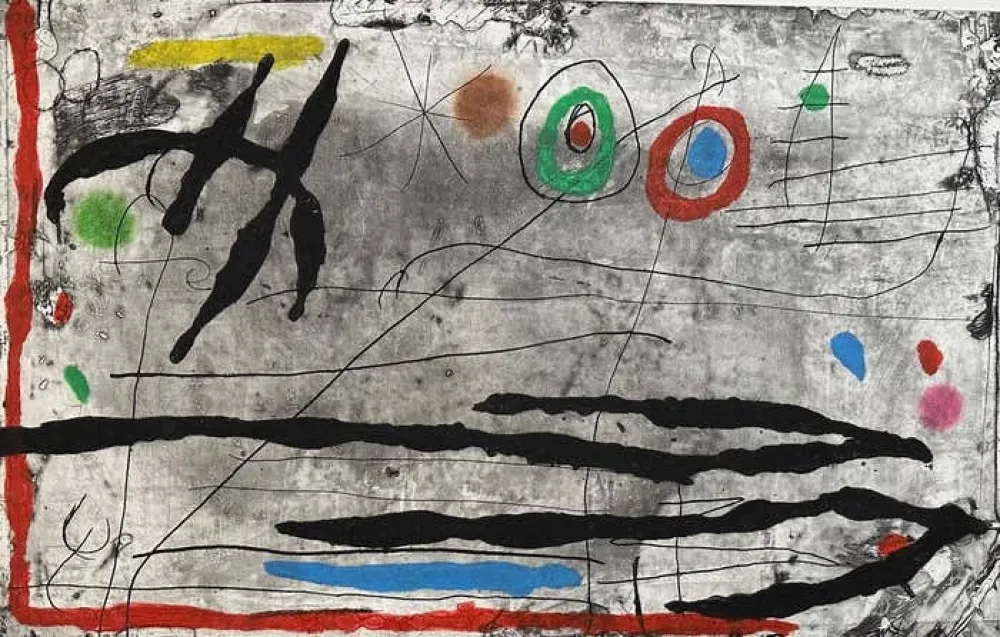 Ets Miró - Tracé sur la paroi