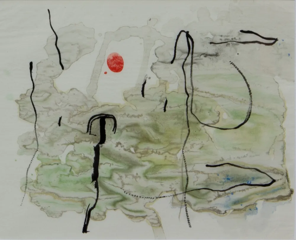 Lithografie Miró - TRACE SUR L'EAU