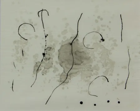 Lithografie Miró - TRACE SUR L'EAU