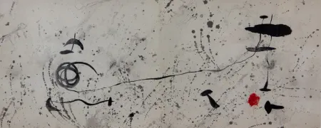 Lithografie Miró - TRACE SUR L'EAU