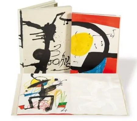 Geïllustreerd Boek Miró - Tres Joans. (With Etching)