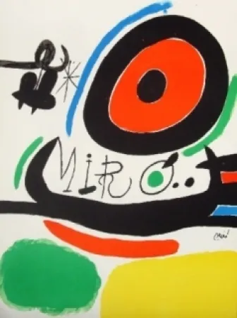 Lithografie Miró - Tres Libre