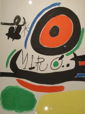 Lithografie Miró - Tres libres