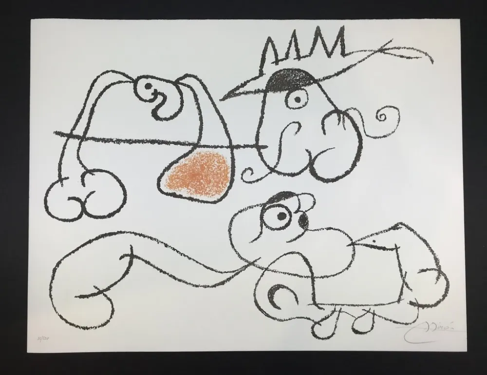 Lithografie Miró - Ubu aux Balèares