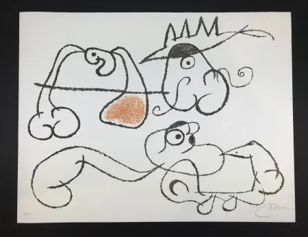 Lithografie Miró - Ubu aux Balèares